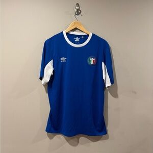 Italy Umbro Soccer Football Soccer Jersey